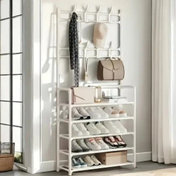 SHOE & CLOTHES RACK NWT - Picture 2 of 11